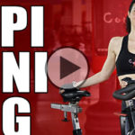 Spinning brucia calorie a casa, cyclette a tempo di musica